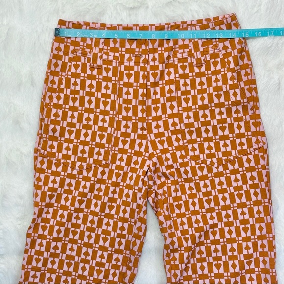 Maeve by Anthropologie Naomi Ponte Wide-Leg Flare Pants 4 - Picture 6 of 9